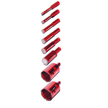 RUBI TOOLS DRYGRES DRILL BITS 4DRILL Ø 1/4” (6 MM.) HEX - USA