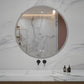 Zeek 36" Round Backlit LED Lighted Bathroom Wall Mirror Circular Acrylic Edge MARD36