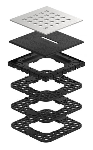 GURU Evo Grate Square Drains