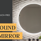 Zeek 32" BackLit LED lighted  Round Bathroom Wall Mirror M-RN32