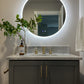 Zeek 30" BackLit LED Round Bathroom Wall Mirror MARD30