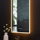 Immersion LED Lighted Bathroom Vanity Mirror with Bluetooth, Defogger, and Digital Display