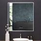 Immersion LED Lighted Bathroom Vanity Mirror with Bluetooth, Defogger, and Digital Display