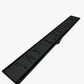 EVOLUX LINEAR DRAIN & STRAINER ZEN NERO 24"