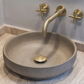 SUTOL01 14.5'' Concrete Round Vessel Sink - Bathroom