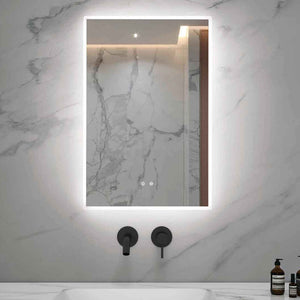 Zeek 24"x36" Backlit LED Rectangular Bathroom Wall Mirror MA2436