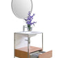 Tory Bathroom Vanity with Solid Surface Top Cabinet Set with Mirror