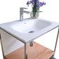 Tory Bathroom Vanity with Solid Surface Top Cabinet Set with Mirror