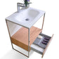 Tory Bathroom Vanity with Solid Surface Top Cabinet Set with Mirror