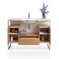 Tory Bathroom Vanity with Solid Surface Top Cabinet Set with Mirror