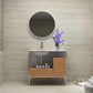 Tory Bathroom Vanity with Solid Surface Top Cabinet Set with Mirror