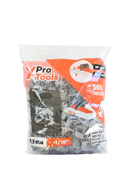 XPRO Leveling Clips 1/32", Bag 500 pcs