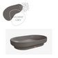 SUTOL02 22'' Concrete Rectangular Oval Vessel Sink - Bathroom