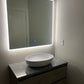 Zeek 36"x36" Backlit LED Square Bathroom Wall Mirror MA3636